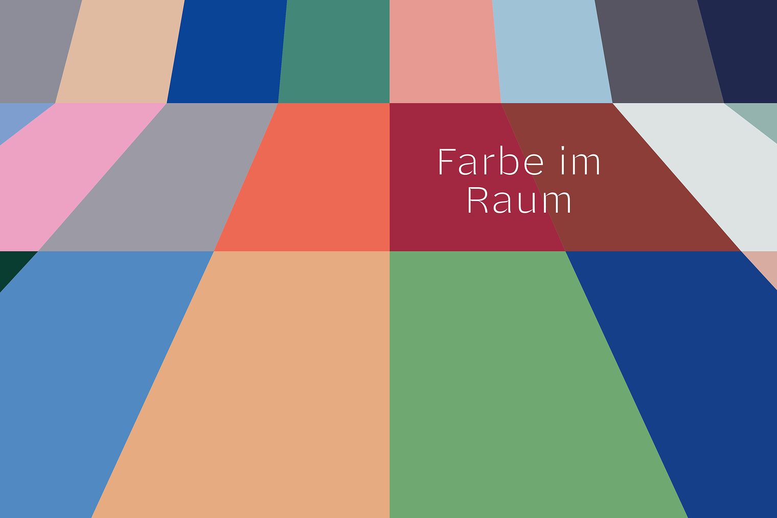 Galerie Handwerk Titel Farbe im Raum