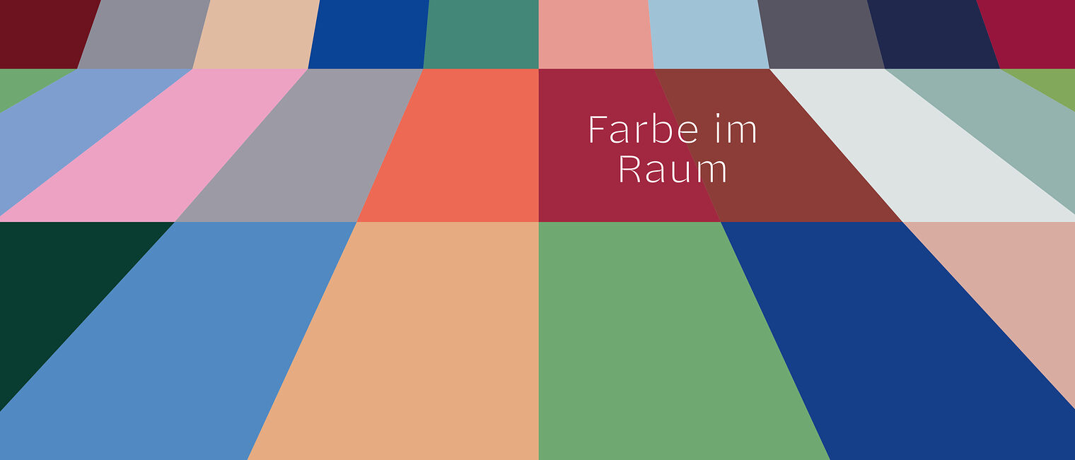 Galerie Handwerk Titel Farbe im Raum